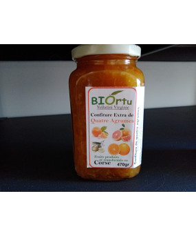 4 Agrumes confiture 470g